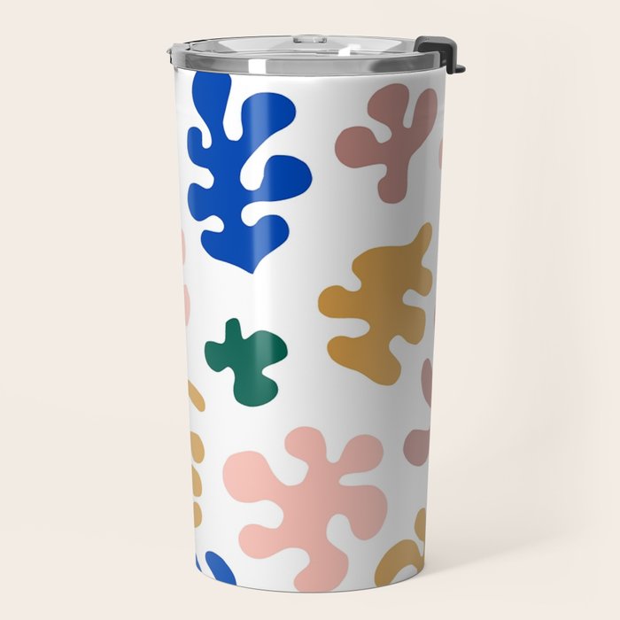 Henri Matisse Abstract Colorful Summer Cut Outs Art Pattern Travel Mug Gallery Image 2