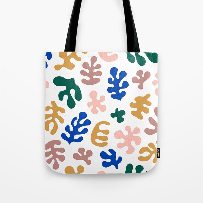 Henri Matisse Abstract Colorful Summer Cut Outs Art Pattern Tote Bag Gallery Image 1