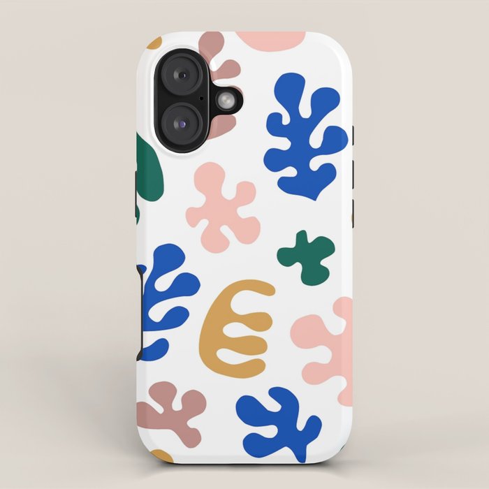 Henri Matisse Abstract Colorful Summer Cut Outs Art Pattern iPhone Case Gallery Image 1