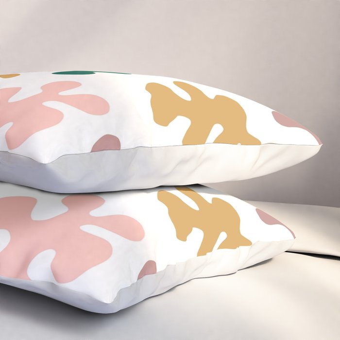 Henri Matisse Abstract Colorful Summer Cut Outs Art Pattern Pillow Sham Gallery Image 3