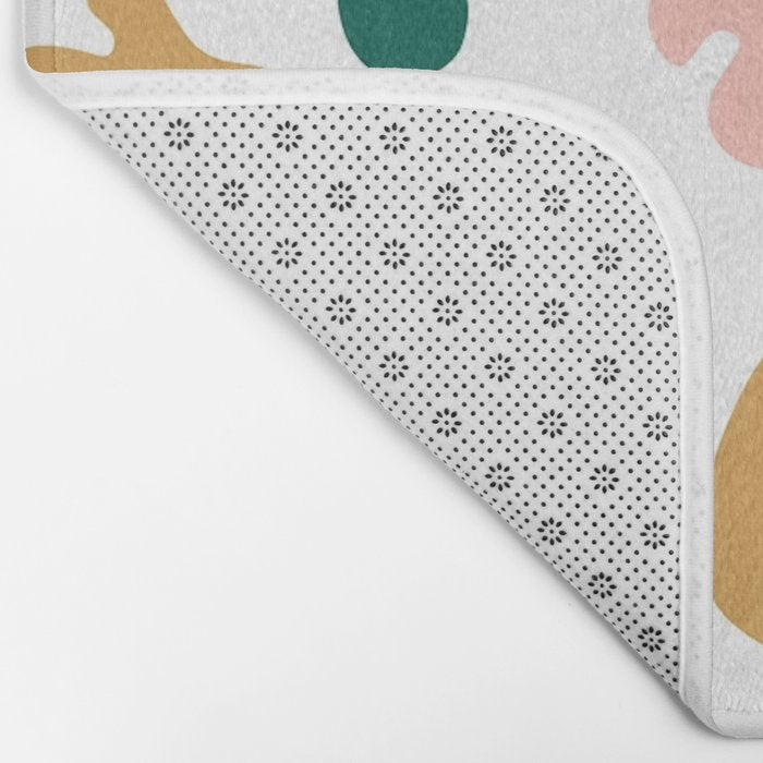 Henri Matisse Abstract Colorful Summer Cut Outs Art Pattern Bath Mat Gallery Image 2