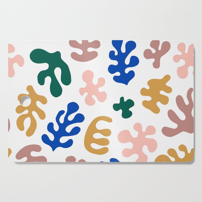 Henri Matisse Abstract Colorful Summer Cut Outs Art Pattern Cutting Board Gallery Image 1