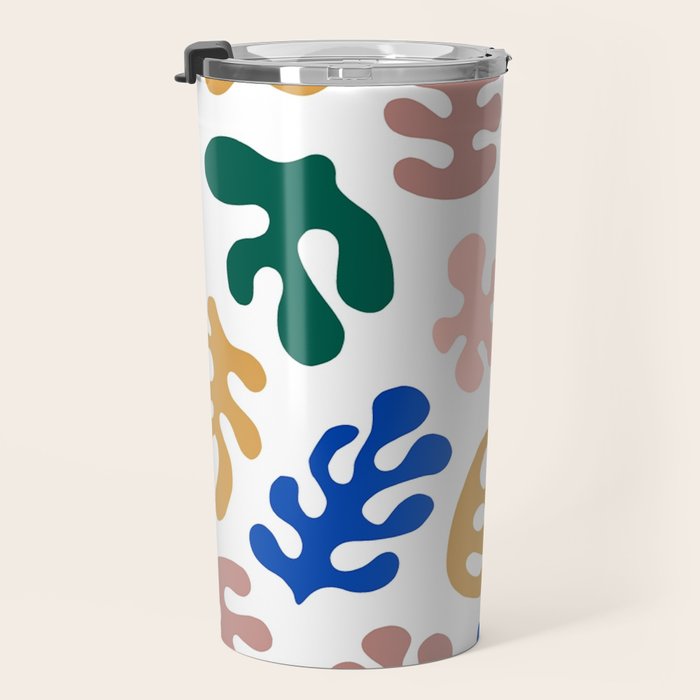 Henri Matisse Abstract Colorful Summer Cut Outs Art Pattern Travel Mug Gallery Image 3