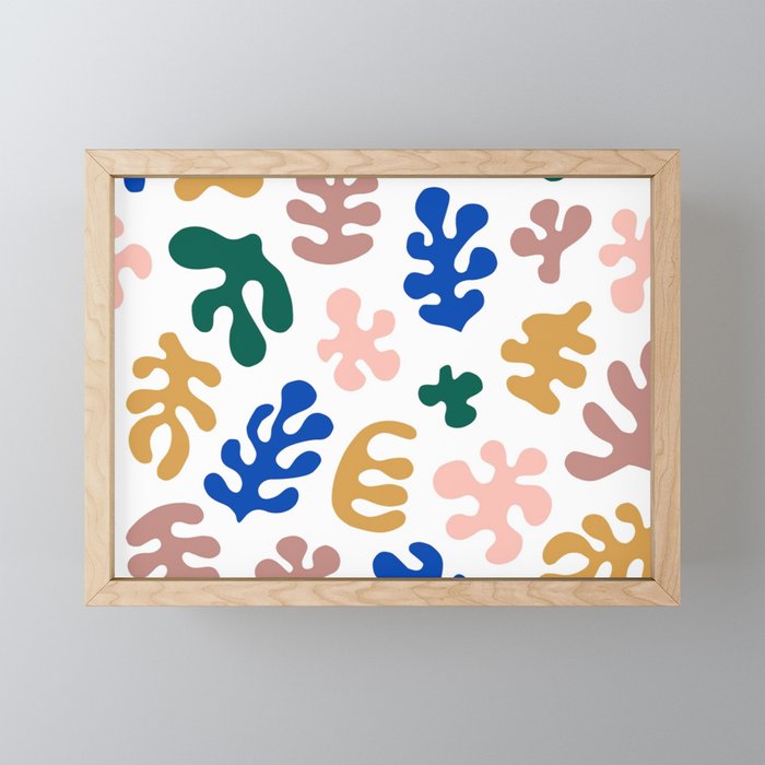 Henri Matisse Abstract Colorful Summer Cut Outs Art Pattern Mini Art Print Gallery Image 1