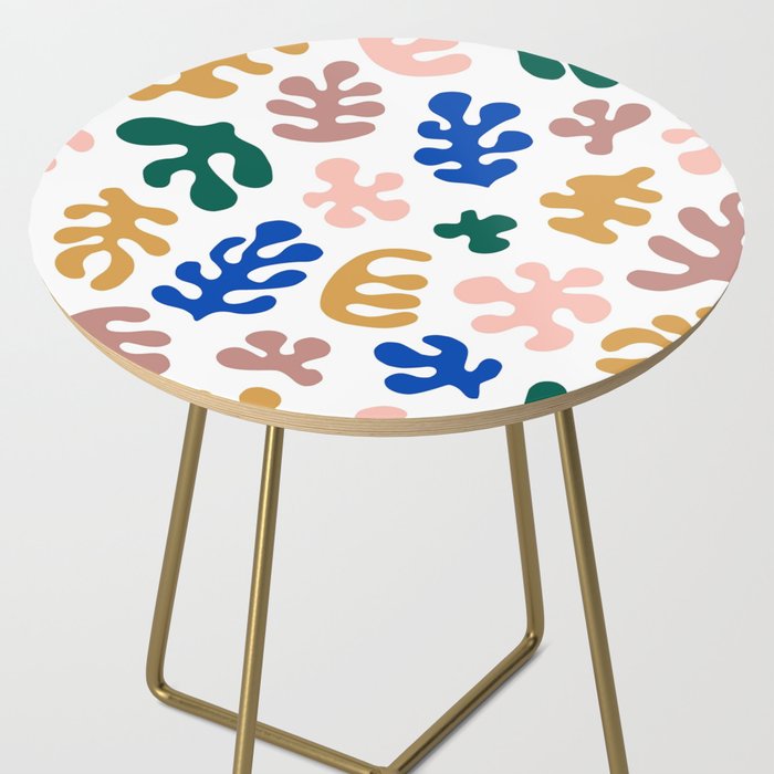 Henri Matisse Abstract Colorful Summer Cut Outs Art Pattern Side Table Gallery Image 2