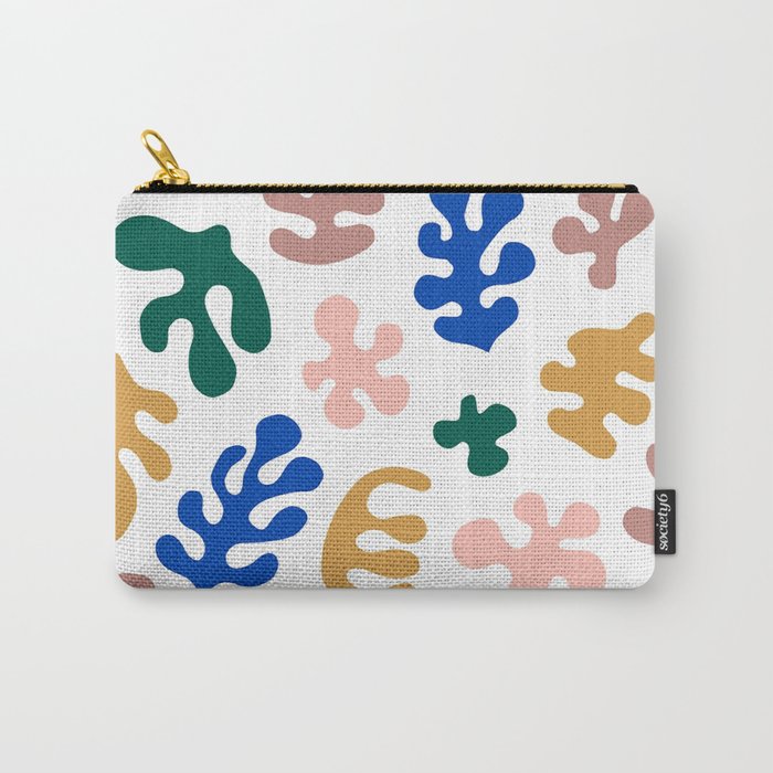 Henri Matisse Abstract Colorful Summer Cut Outs Art Pattern Carry All Pouch Gallery Image 1