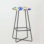 Henri Matisse Abstract Colorful Summer Cut Outs Art Pattern Stool Gallery Image 1