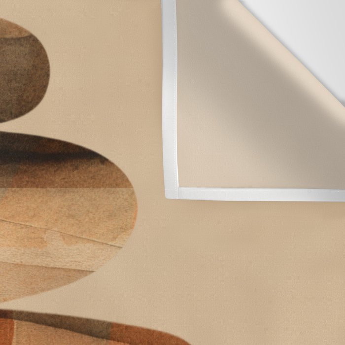 Abstract and Modern Stones Art 3 Wall Tapestry Gallery Image 3