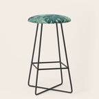 Monstera Melt (in Green) Stool Gallery Image 1