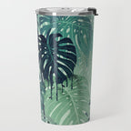 Monstera Melt (in Green) Travel Mug Gallery Image 2
