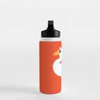 Geometric swan Water Bottle Gallery Image 3