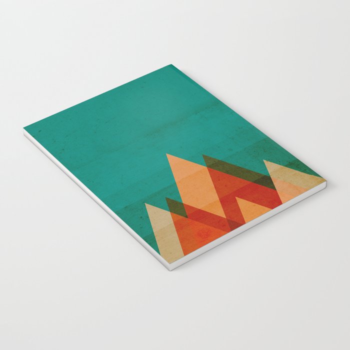 Full moon over Sahara desert Notebook Gallery Image 3