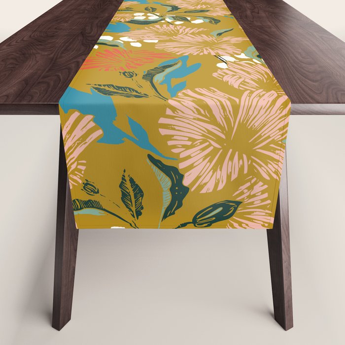 Flowering sweet bloom 02 Table Runner Gallery Image 1