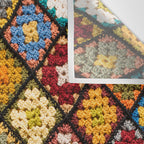 Granny square Wall Tapestry Gallery Image 3