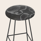 Baseball Helmet Patent - Baseball Player Art - Black Chalkboard Stool Gallery Image 2