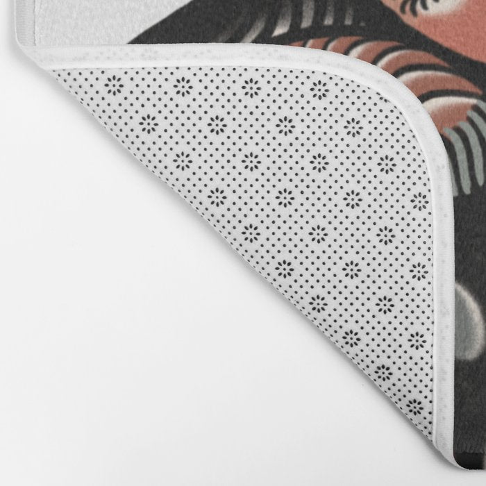 Kiss the goat Bath Mat Gallery Image 2