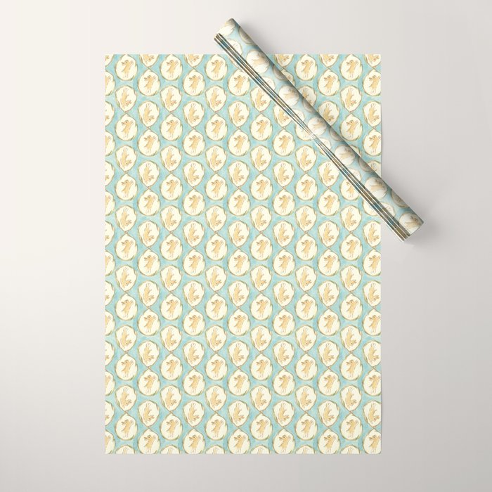 Rabbits and figure of eight  Wrapping Paper Gallery Image 1
