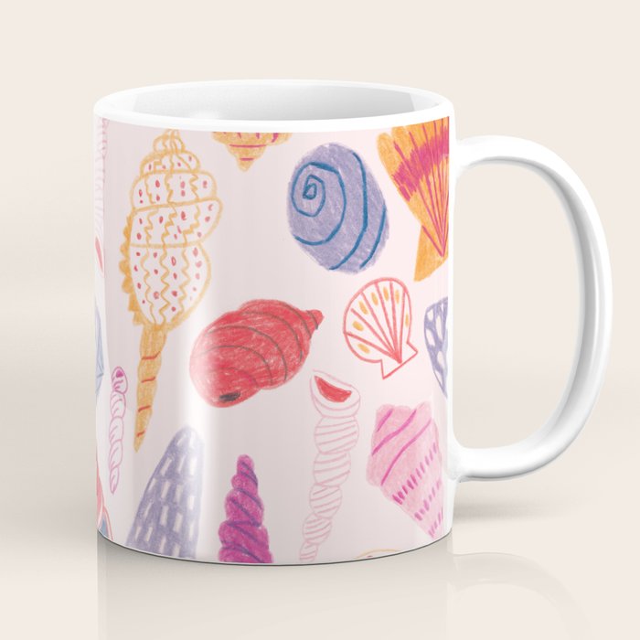 Tropical Seashells Coffee Mug Gallery Image 1