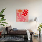 Henri Matisse - Leaves - Bubblegum Wood Wall Art Gallery Image 2