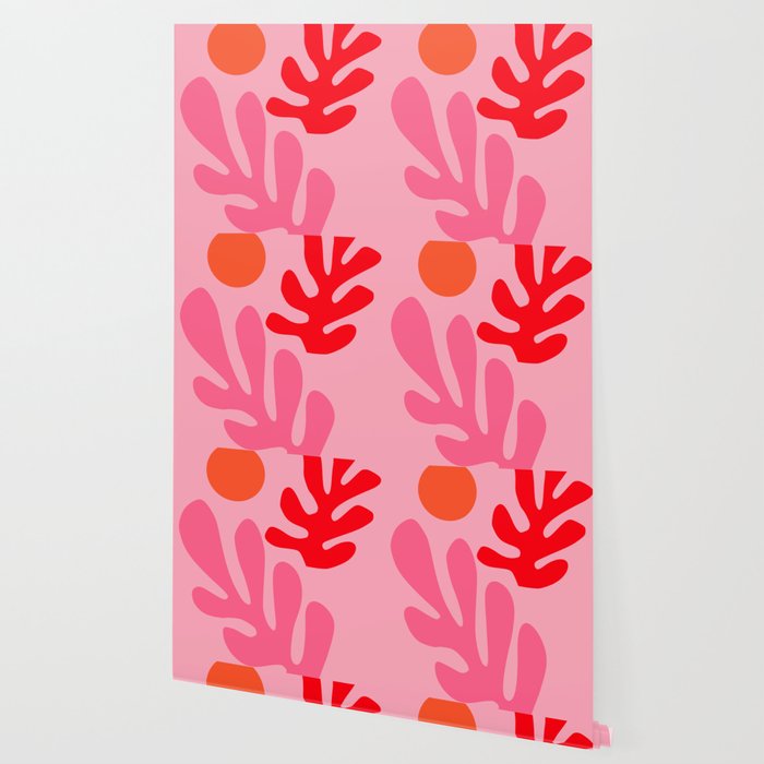 Henri Matisse - Leaves - Bubblegum Wallpaper Gallery Image 2