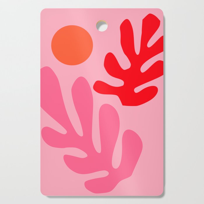 Henri Matisse - Leaves - Bubblegum Cutting Board Gallery Image 1