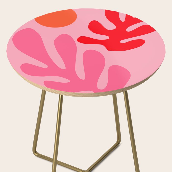 Henri Matisse - Leaves - Bubblegum Side Table Gallery Image 2