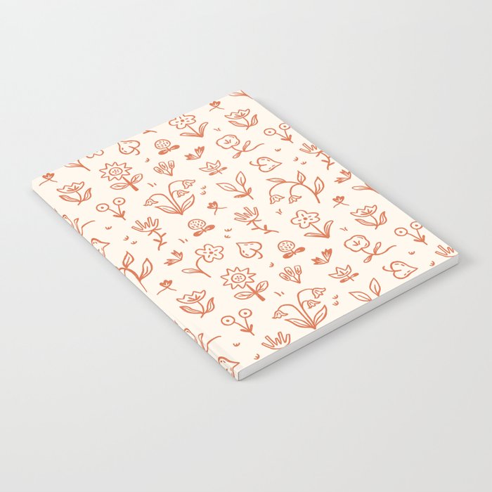 Playful Flower Doodles Notebook Gallery Image 2