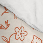 Playful Flower Doodles Comforter Gallery Image 4