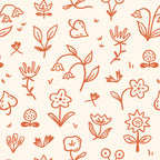 Playful Flower Doodles Coffee Mug Gallery Image 2