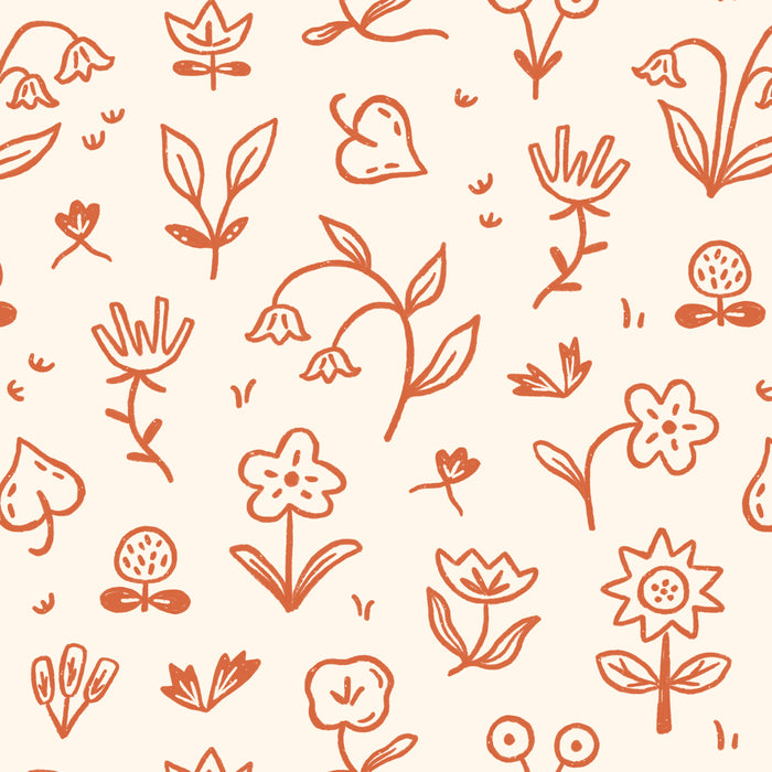 Playful Flower Doodles Coffee Mug Gallery Image 2