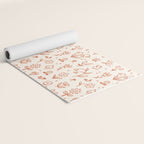 Playful Flower Doodles Yoga Mat Gallery Image 2