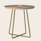 Abstraction_SUN_RISING_RETRO_SPACE_POP_ART_0906S Side Table Gallery Image 1