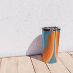 Abstraction_SUN_RISING_RETRO_SPACE_POP_ART_0906S Travel Mug Gallery Image 4