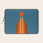 Abstraction_SUN_RISING_RETRO_SPACE_POP_ART_0906S Laptop Sleeve Gallery Image 1