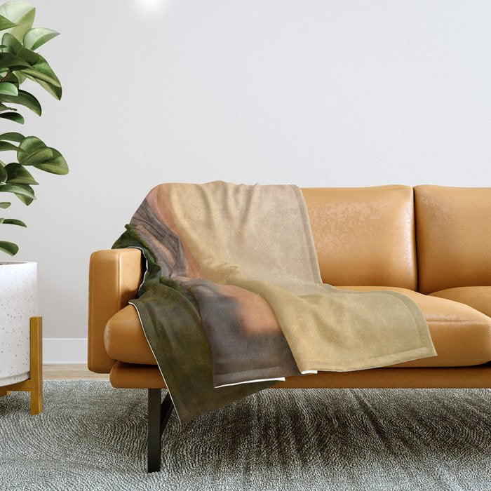Wonderful Day - Boho Beach Decor Throw Blanket Gallery Image 1