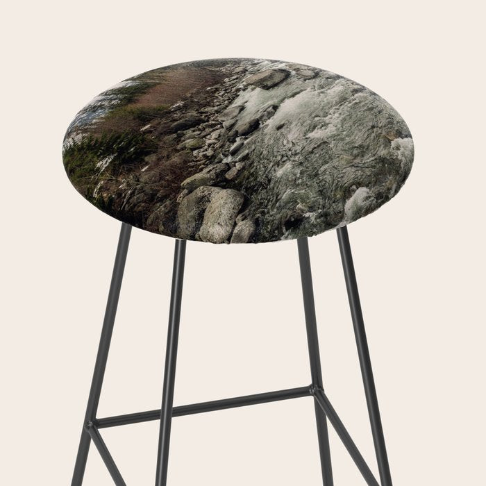 Winter Begins - River Mountain Nature Photography Stool Gallery Image 2