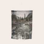 Winter Begins - River Mountain Nature Photography Wall Hanging Gallery Image 1
