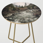 Winter Begins - River Mountain Nature Photography Side Table Gallery Image 2