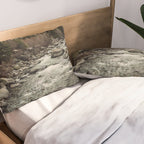 Winter Begins - River Mountain Nature Photography Pillow Sham Gallery Image 2