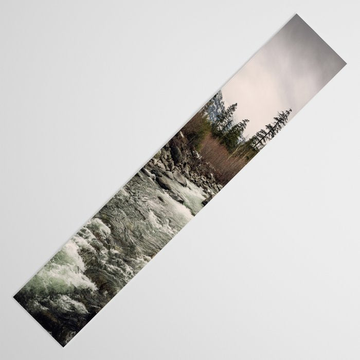 Winter Begins - River Mountain Nature Photography Table Runner Gallery Image 3