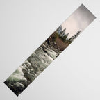 Winter Begins - River Mountain Nature Photography Table Runner Gallery Image 3