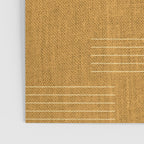 Minimal, Fine Stripe, Pattern, in Yellow Poster Gallery Image 3