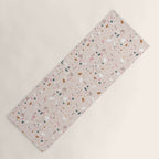 Terrazzo Milenial Pink Rose Quartz Yoga Mat Gallery Image 1