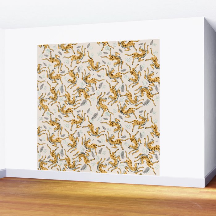Bohemian jungle cats Wall Mural Gallery Image 2