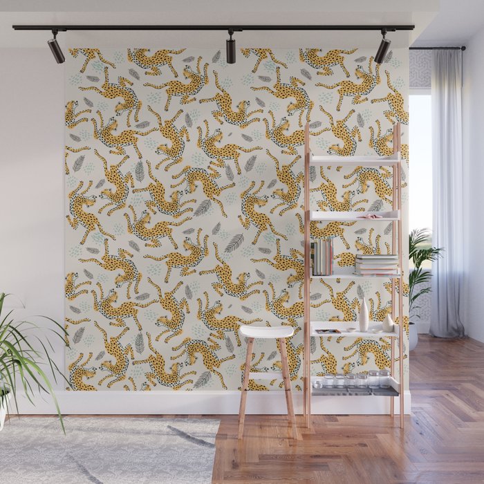 Bohemian jungle cats Wall Mural Gallery Image 1