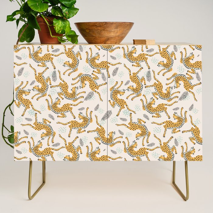 Bohemian jungle cats Credenza Gallery Image 1