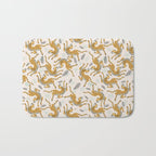 Bohemian jungle cats Bath Mat Gallery Image 1