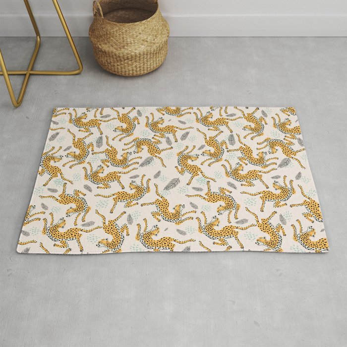 Bohemian jungle cats Rug Gallery Image 1