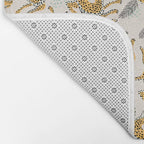 Bohemian jungle cats Bath Mat Gallery Image 2