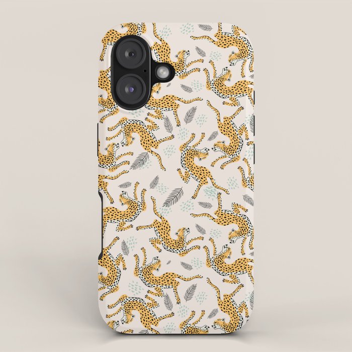 Bohemian jungle cats iPhone Case Gallery Image 1